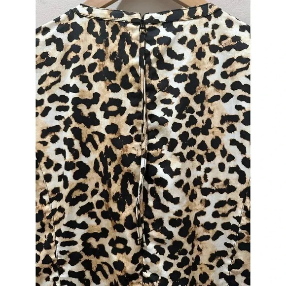 Something Navy Leopard Print Jumpsuit - Picture 10 of 16